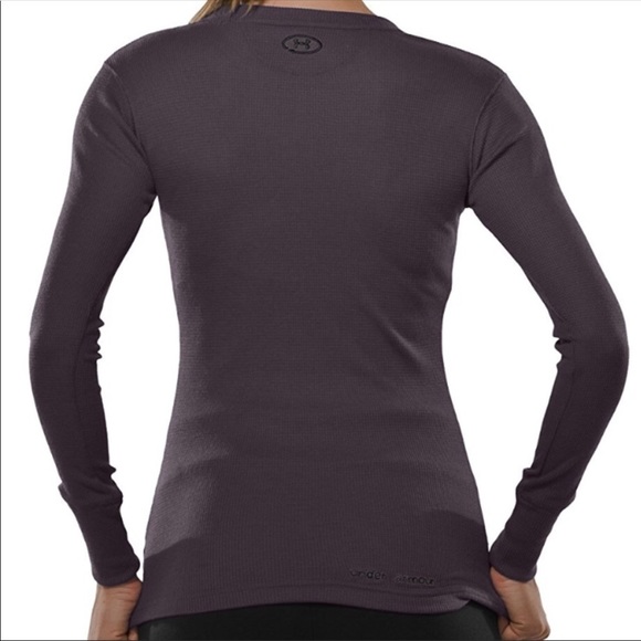 Under Armour UA Women’s Longsleeve Waffle Shirt - Picture 2 of 8